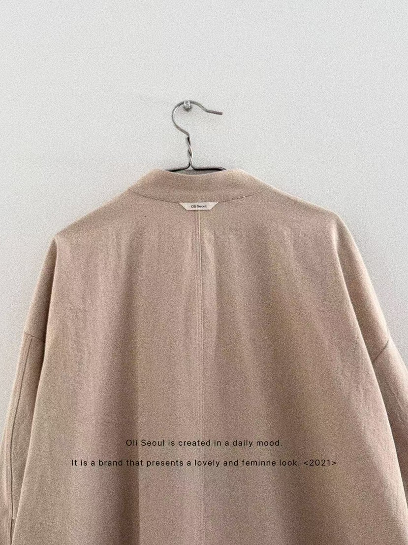 OLI SEOUL韓國代購㊣女士新品職業推薦休閑26春夏熱賣夾克OLI SEOUL夾克