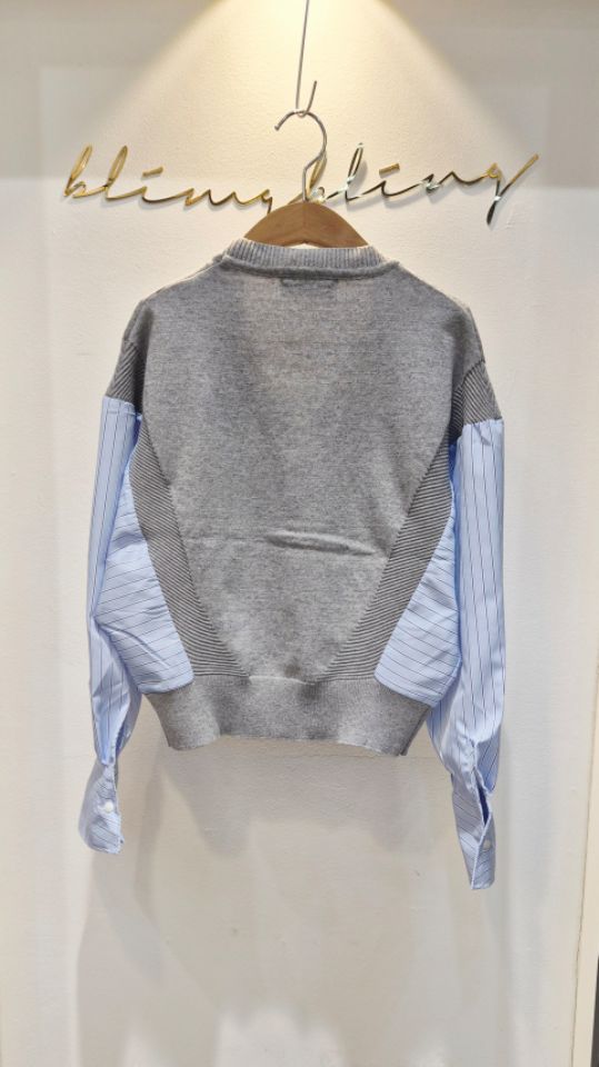 BLING BLING-S東大門直郵㊣女士新品休閑人氣針織衫V領開衫BLING BLING-S針織衫
