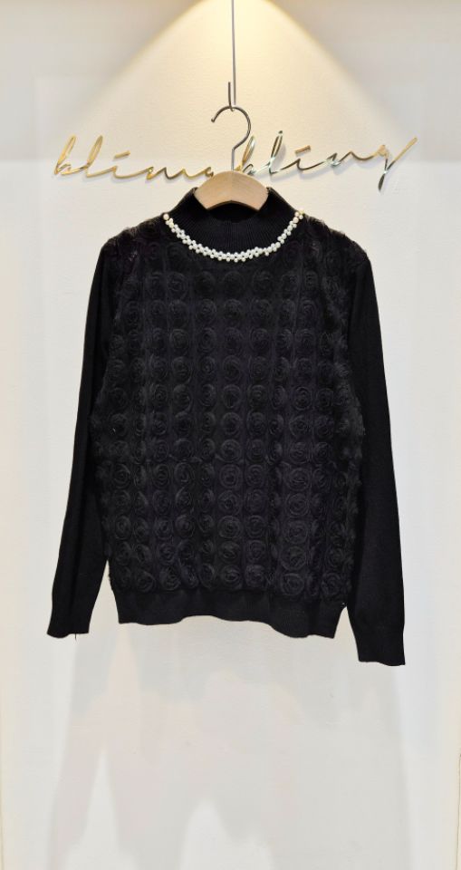 BLING BLING-S東大門直郵㊣女士新款26春夏休閑人氣針織衫BLING BLING-S針織衫圖色2