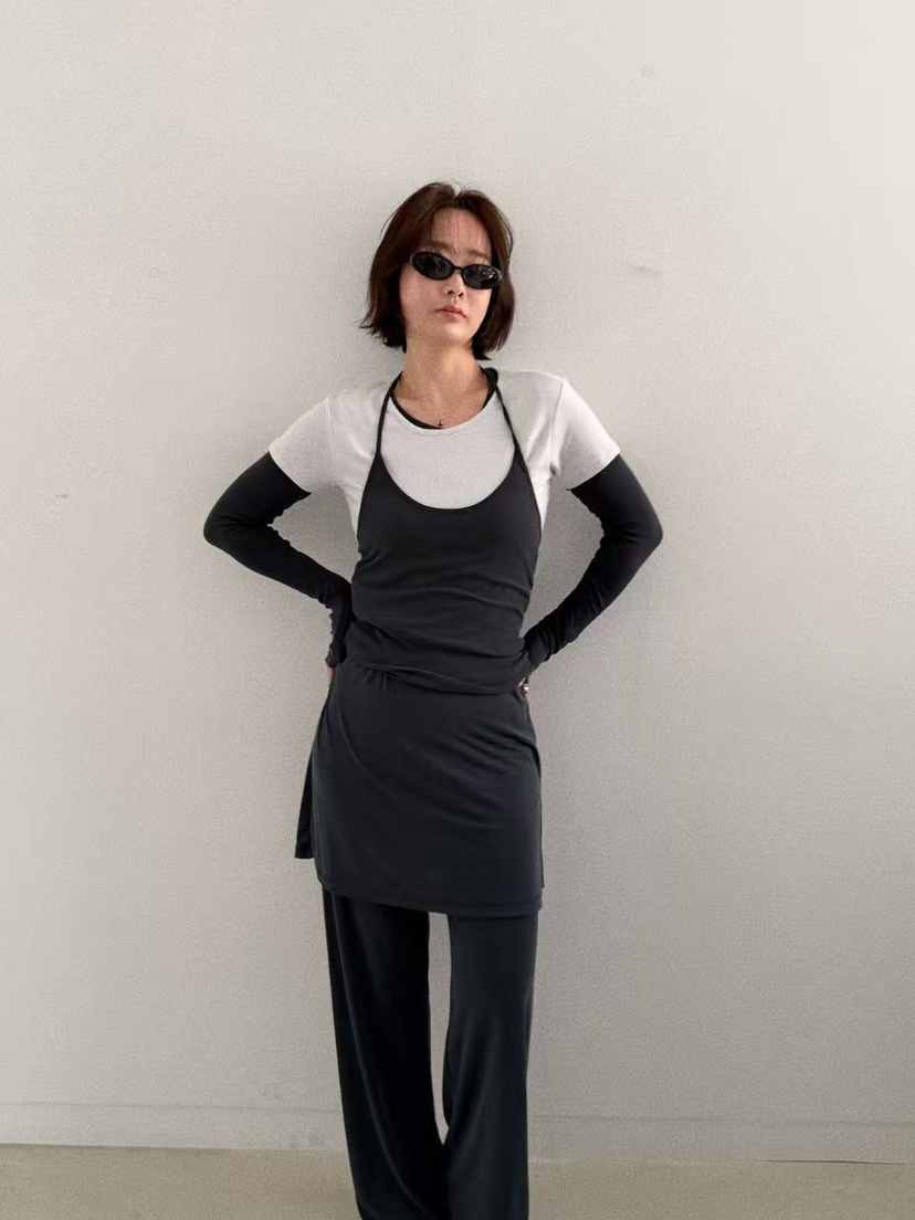 OLI SEOUL㊣東大門代購女裝新款推薦真品休閑26春夏長袖T恤OLI SEOUL長袖T恤