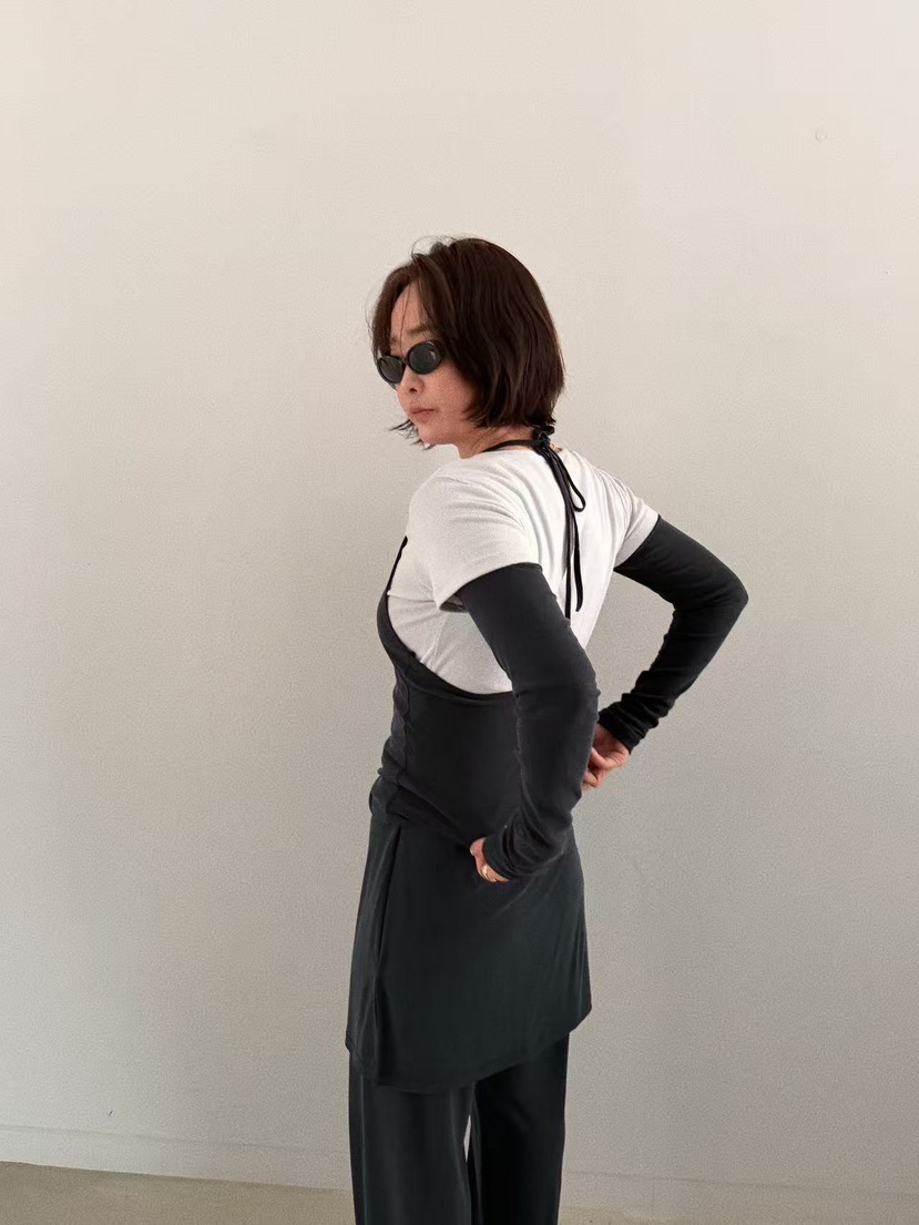 OLI SEOUL㊣東大門代購女裝新款推薦真品休閑26春夏長袖T恤OLI SEOUL長袖T恤