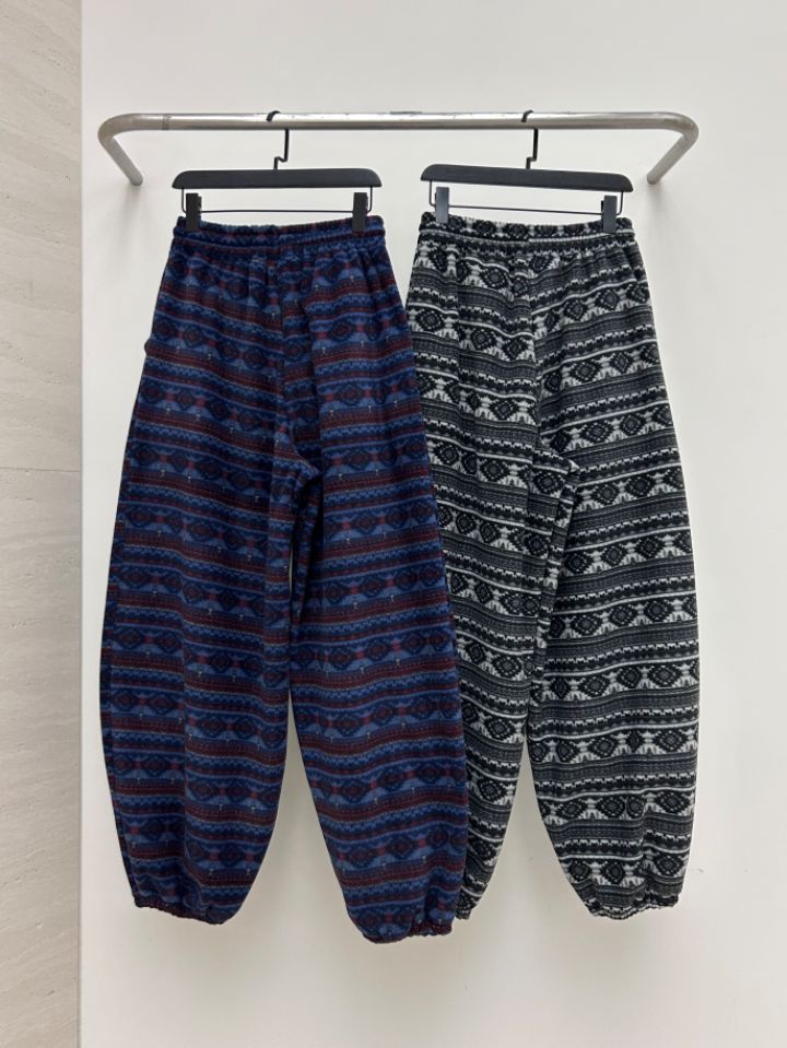 HESTORY東大門直郵㊣女士新款時尚推薦人氣休閑褲男女同款抓絨HESTORY休閑褲