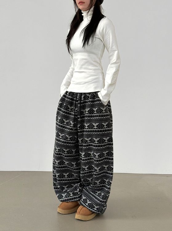 HESTORY東大門直郵㊣女士新款時尚推薦人氣休閑褲男女同款抓絨HESTORY休閑褲