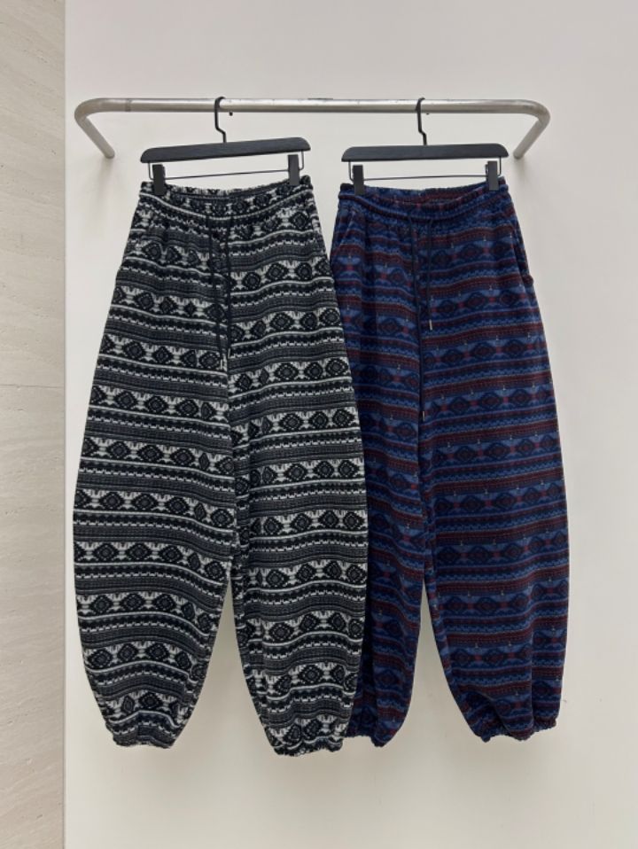 HESTORY東大門直郵㊣女士新款時尚推薦人氣休閑褲男女同款抓絨HESTORY休閑褲