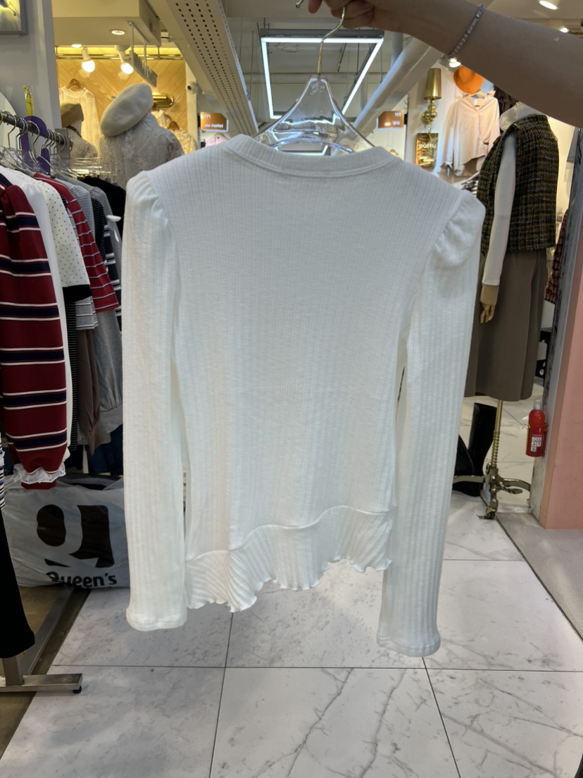 BLUE BANANA東大門直郵㊣女裝新品推薦真品熱賣26春夏長袖T恤BLUE BANANA長袖T恤