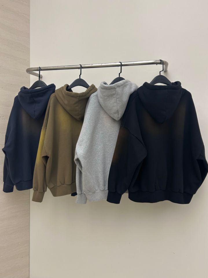 HESTORY㊣東大門代購女士新款休閑衛衣連帽拉鏈衫男女同款毛絨HESTORY衛衣