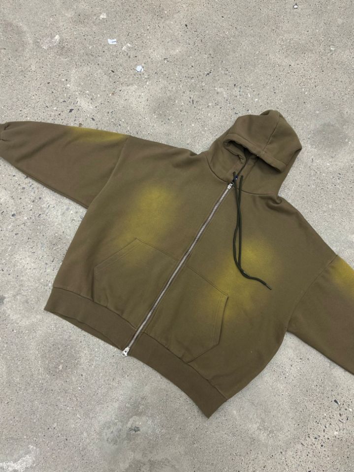 HESTORY㊣東大門代購女士新款休閑衛衣連帽拉鏈衫男女同款毛絨HESTORY衛衣