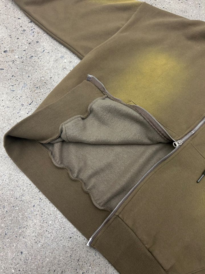 HESTORY㊣東大門代購女士新款休閑衛衣連帽拉鏈衫男女同款毛絨HESTORY衛衣