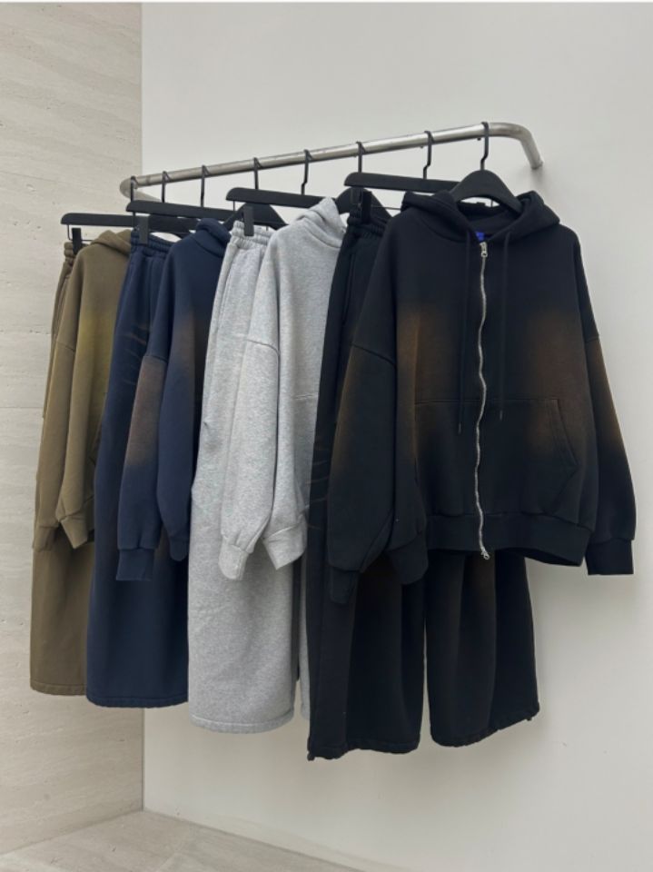 HESTORY㊣東大門代購女士新款休閑衛衣連帽拉鏈衫男女同款毛絨HESTORY衛衣