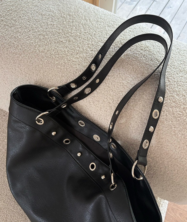 POSH BLUE韓國代購㊣女裝新款26春夏職業休閑單肩斜跨包鏤空POSH BLUE單肩/斜跨包