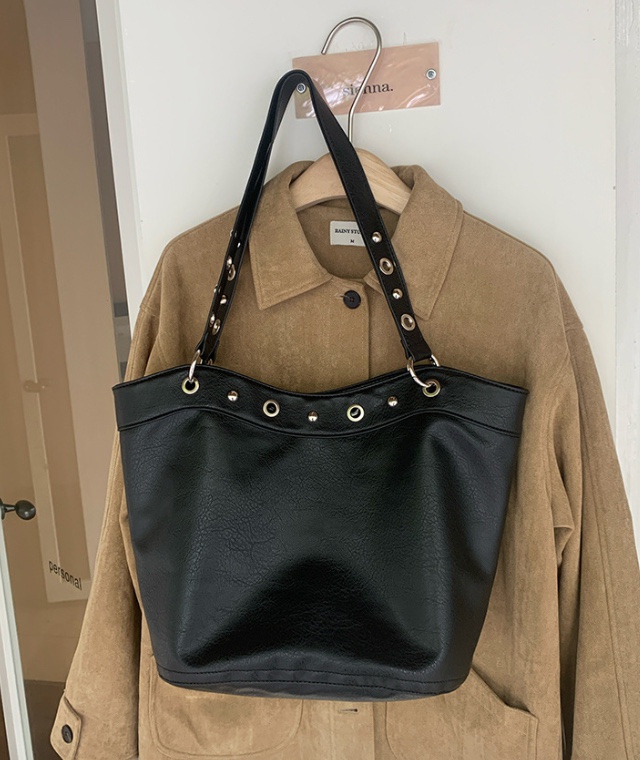 POSH BLUE韓國代購㊣女裝新款26春夏職業休閑單肩斜跨包鏤空POSH BLUE單肩/斜跨包