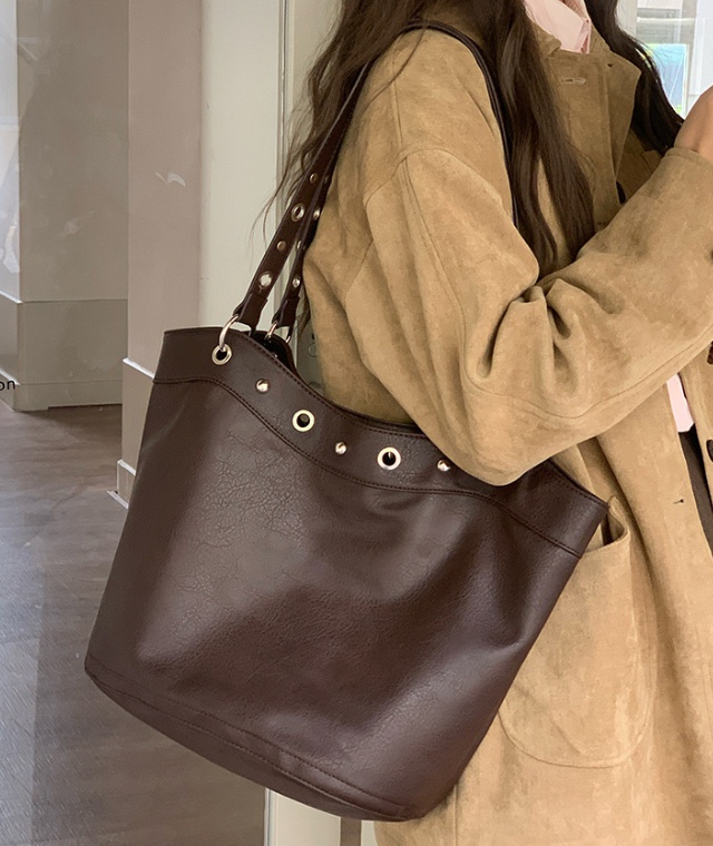 POSH BLUE韓國代購㊣女裝新款26春夏職業休閑單肩斜跨包鏤空POSH BLUE單肩/斜跨包