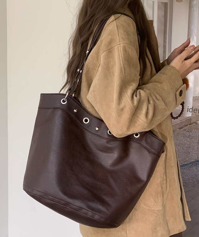 POSH BLUE韓國代購㊣女裝新款26春夏職業休閑單肩斜跨包鏤空POSH BLUE單肩/斜跨包圖色1