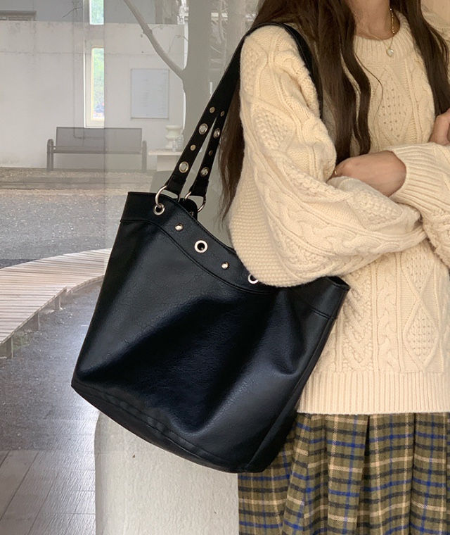 POSH BLUE韓國代購㊣女裝新款26春夏職業休閑單肩斜跨包鏤空POSH BLUE單肩/斜跨包圖色2