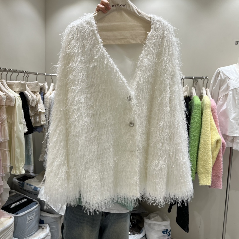 BY FLOW㊣東大門實拍女士新品休閑推薦真品26春夏針織衫春款BY FLOW針織衫圖色1