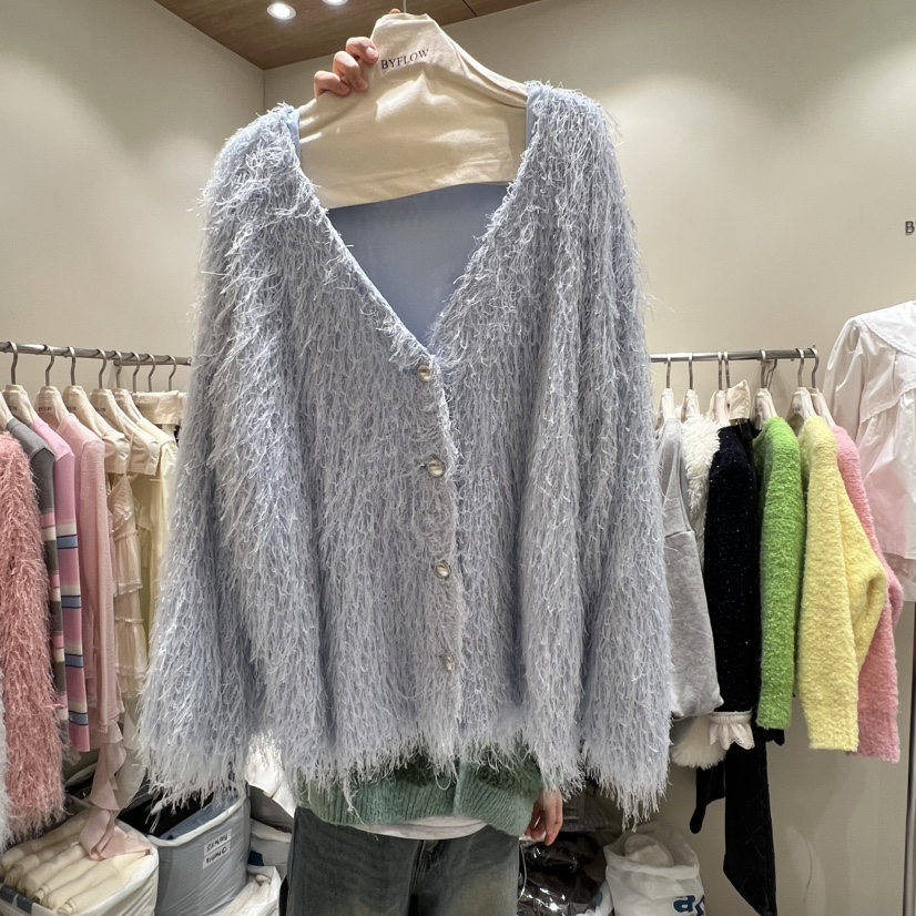 BY FLOW㊣東大門實拍女士新品休閑推薦真品26春夏針織衫春款BY FLOW針織衫圖色2