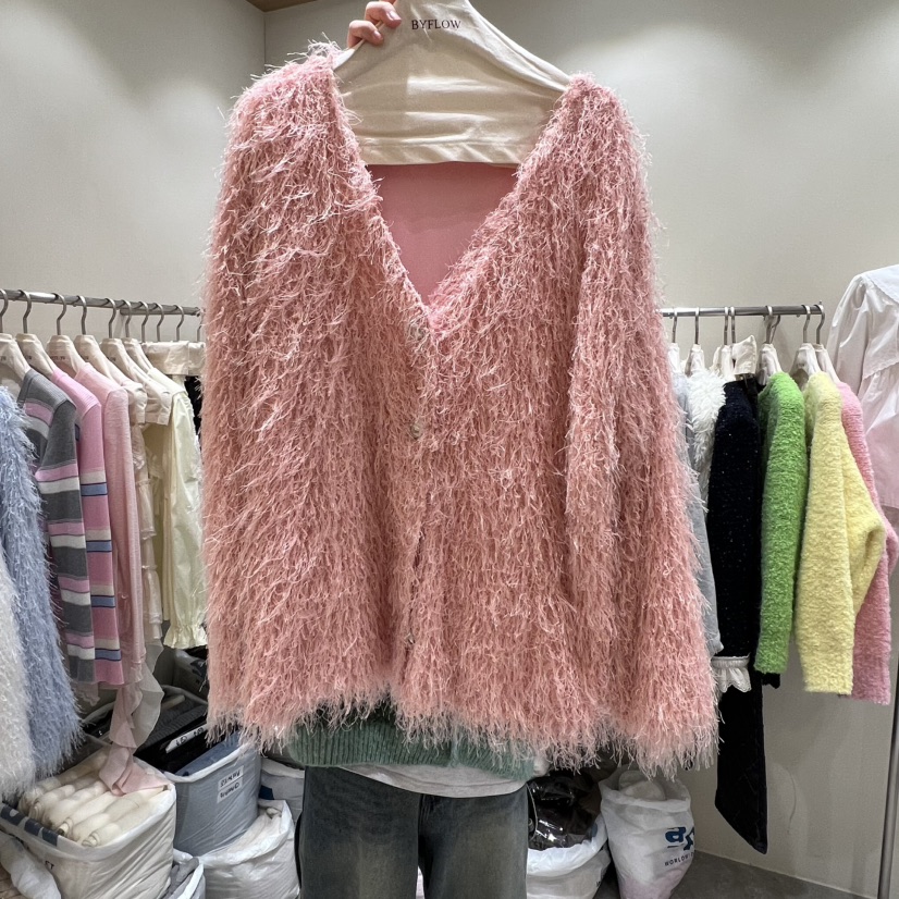 BY FLOW㊣東大門實拍女士新品休閑推薦真品26春夏針織衫春款BY FLOW針織衫圖色3