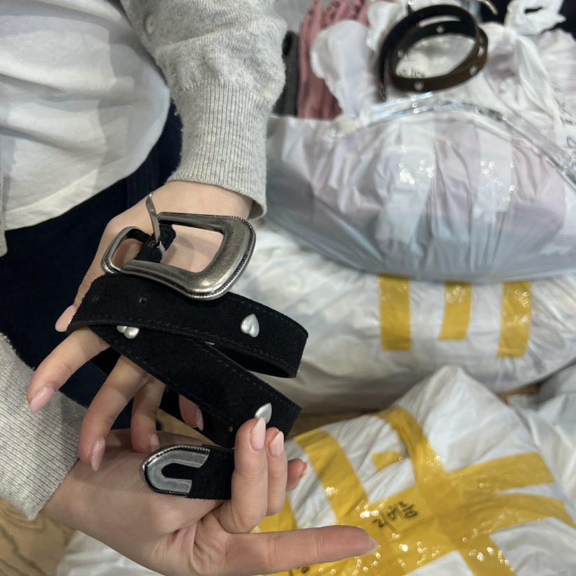 RIVEROOM㊣東大門實拍女士新品推薦休閑時尚真品26春夏腰帶春款RIVEROOM腰帶圖色3