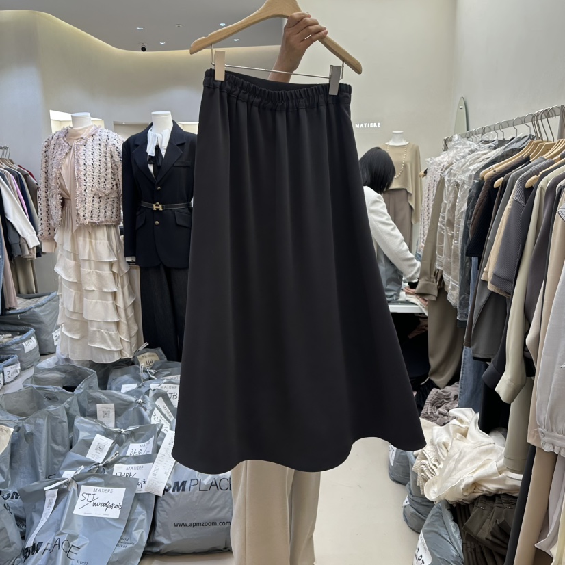 MATIERE㊣東大門實拍女士新品時尚26春夏休閑人氣熱賣長裙春款MATIERE長裙