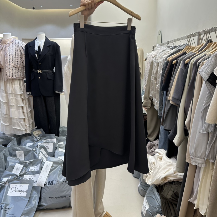 MATIERE㊣東大門實拍女士新品時尚26春夏休閑人氣熱賣長裙春款MATIERE長裙圖色2