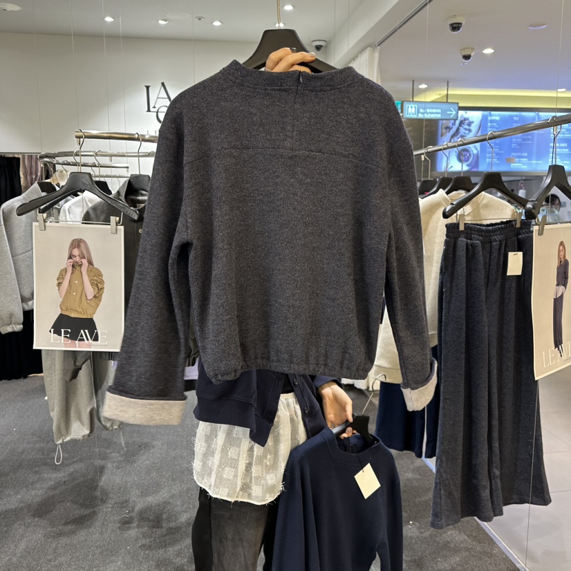 LE AVE東大門直郵㊣女士新款熱賣真品推薦人氣休閑職業衛衣LE AVE衛衣