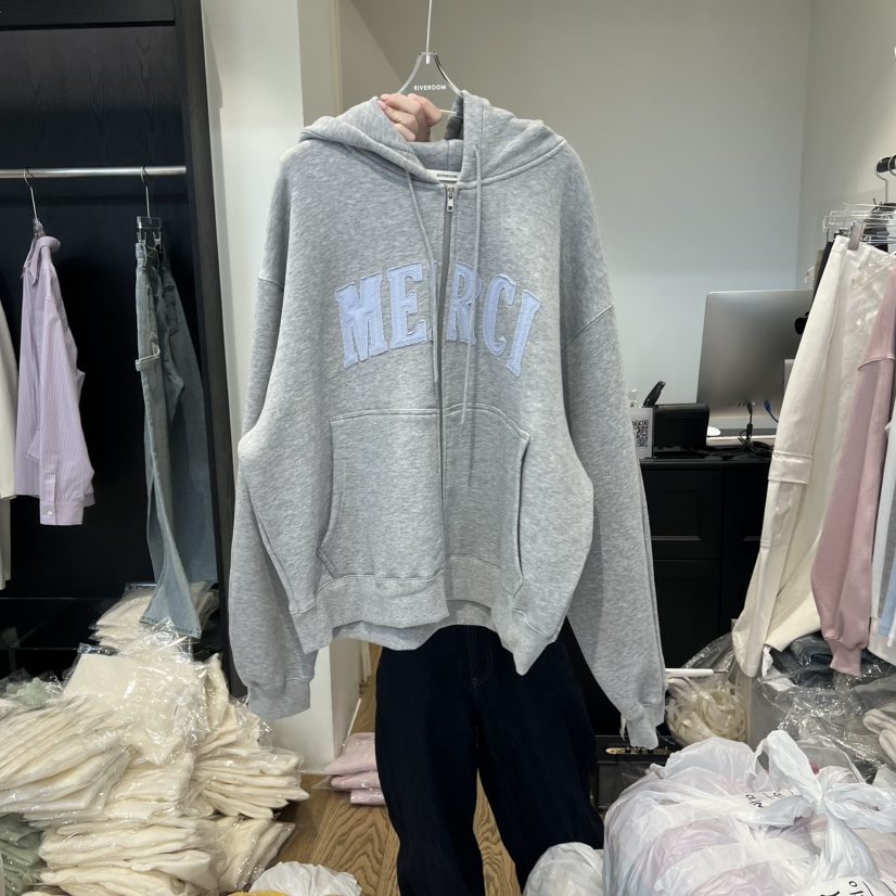 RIVEROOM㊣東大門代購女士新款人氣26春夏推薦休閑夾克春款RIVEROOM夾克圖色2