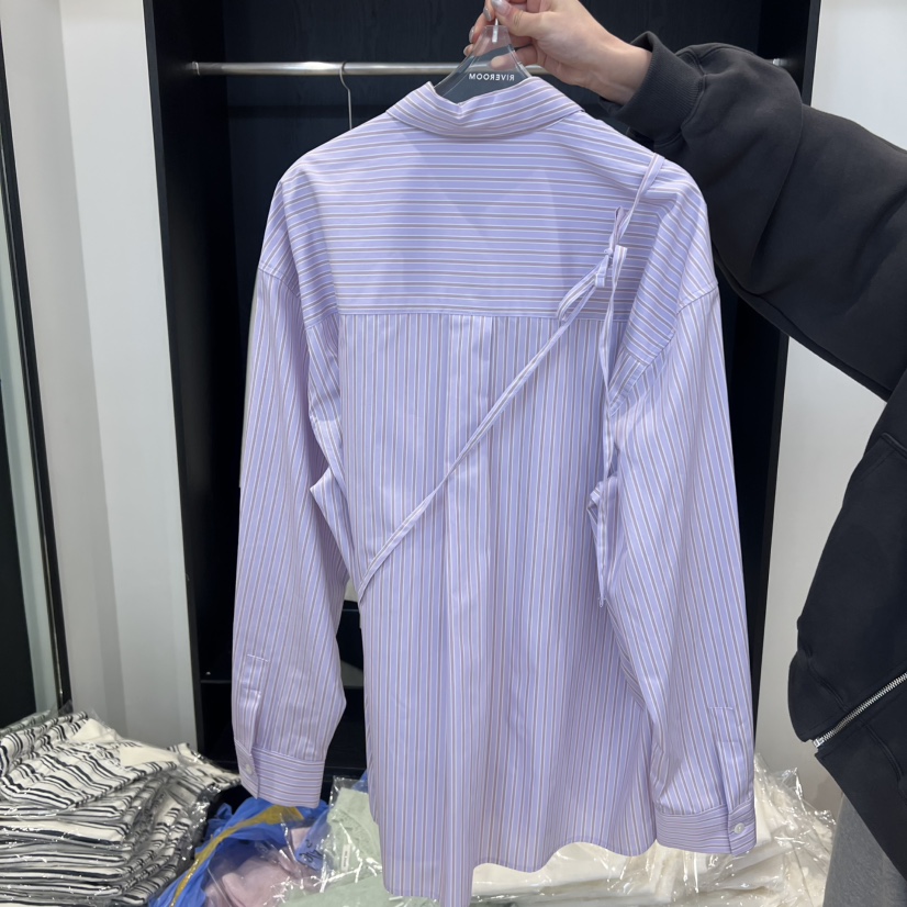 RIVEROOM㊣東大門實拍女裝新款休閑真品襯衫蕾絲衫含包春款RIVEROOM襯衫/蕾絲衫