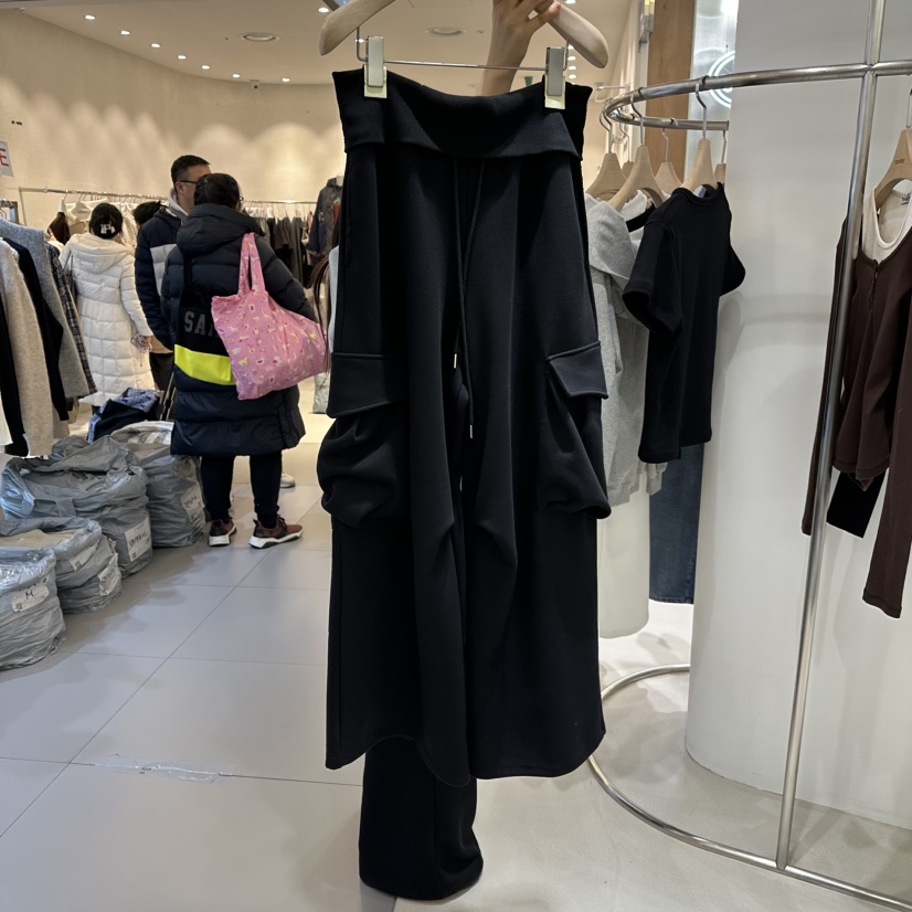 RENDER㊣東大門代購女士新款推薦時尚真品人氣熱賣休閑褲春款RENDER休閑褲圖色3