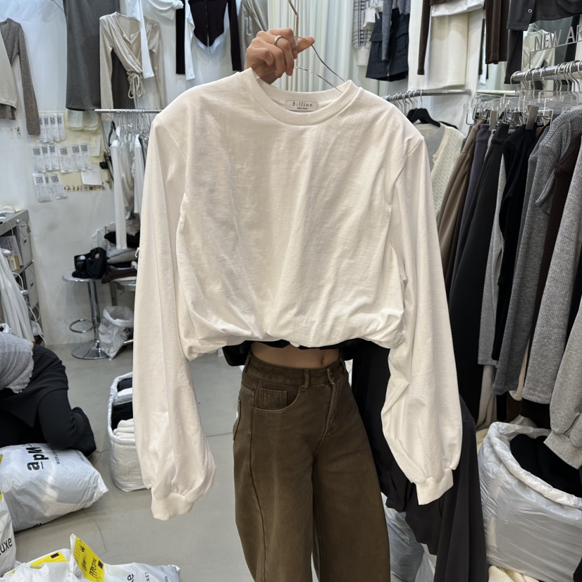 BILLION-L㊣東大門實拍女裝新品休閑推薦人氣真品衛衣春款BILLION-L衛衣圖色1