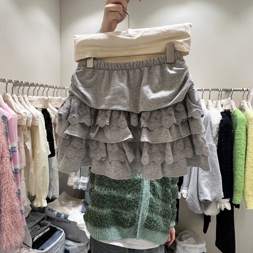 BY FLOW㊣東大門代購女裝新款推薦人氣熱賣時尚真品短裙春款BY FLOW短裙圖色2