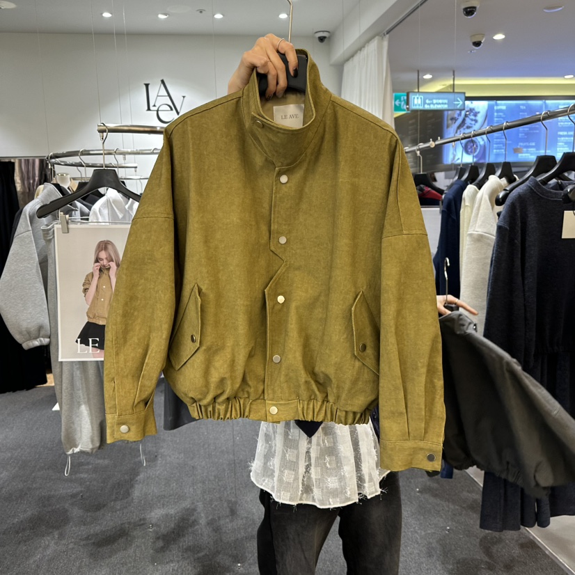 LE AVE東大門直郵㊣女士新品職業推薦時尚熱賣人氣休閑夾克LE AVE夾克圖色1
