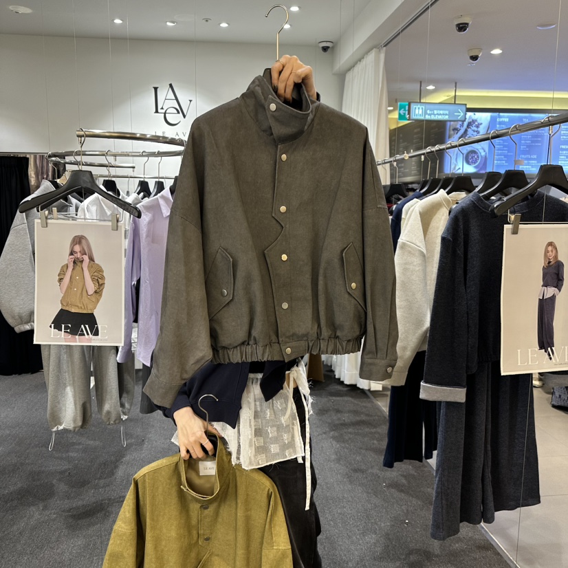 LE AVE東大門直郵㊣女士新品職業推薦時尚熱賣人氣休閑夾克LE AVE夾克圖色2