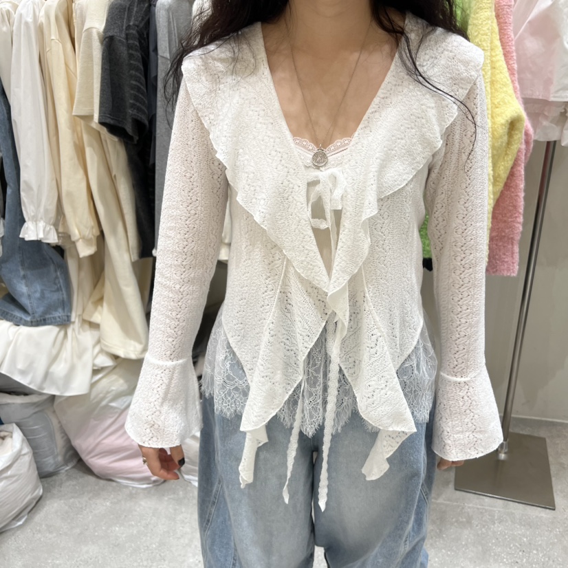 BY FLOW東大門直郵㊣女裝新款真品26春夏熱賣職業針織衫春款BY FLOW針織衫圖色2