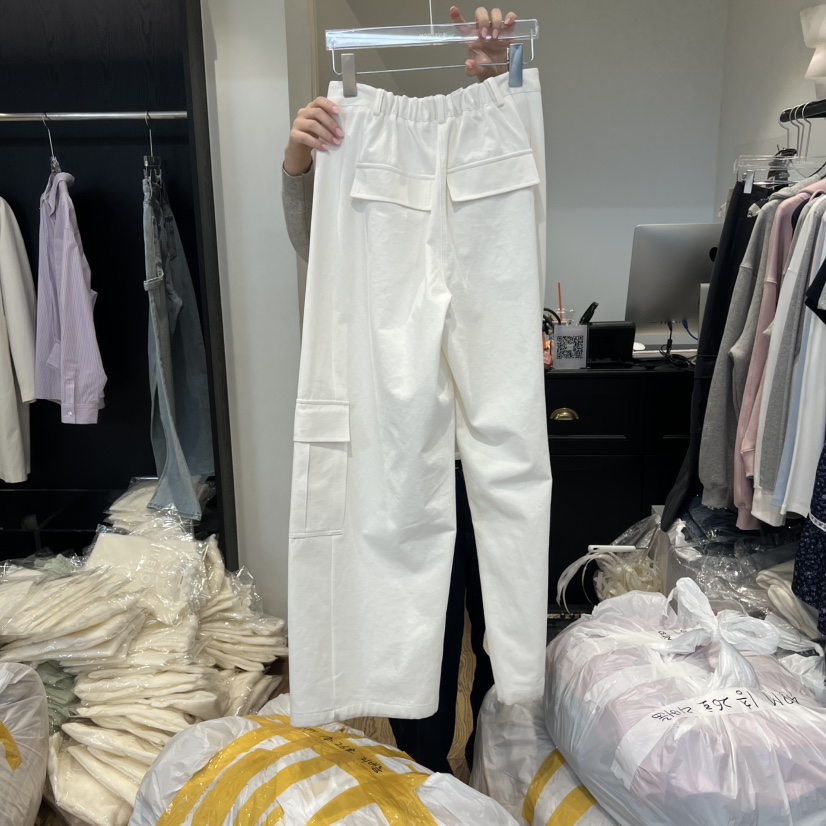 RIVEROOM東大門直郵㊣女士新品推薦真品時尚職業休閑褲春款棉RIVEROOM休閑褲