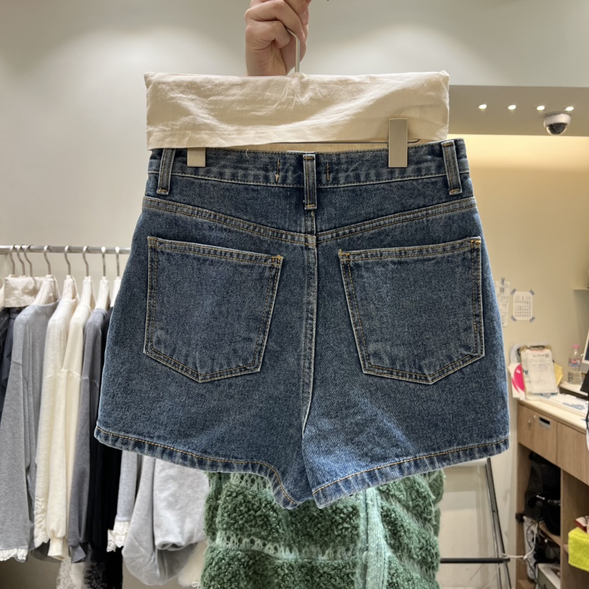 BY FLOW㊣東大門代購女裝新款熱賣時尚人氣推薦短褲口袋春款BY FLOW短褲