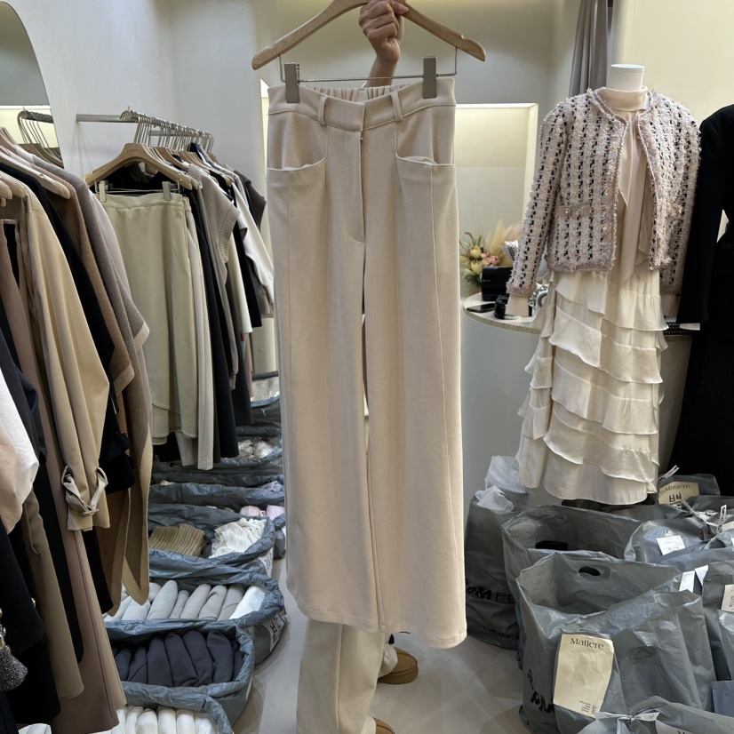 MATIERE㊣東大門代購女裝新品推薦休閑時尚人氣真品休閑褲春款MATIERE休閑褲圖色1