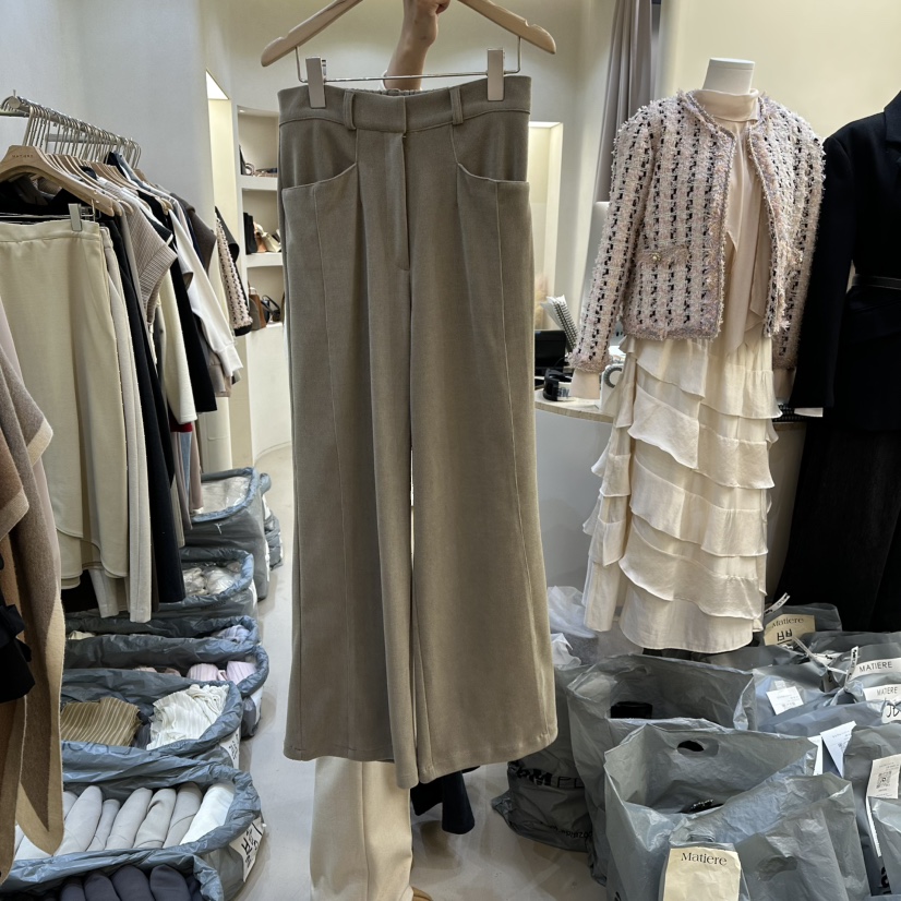 MATIERE㊣東大門代購女裝新品推薦休閑時尚人氣真品休閑褲春款MATIERE休閑褲圖色2