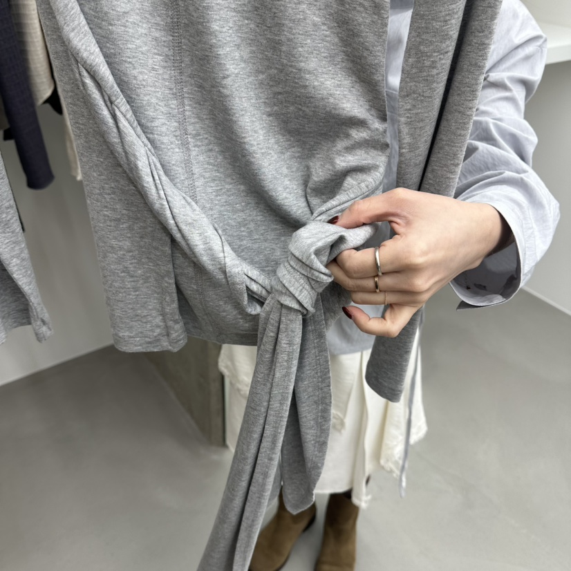 ENHANCE㊣東大門實拍女裝新品時尚推薦職業26春夏長袖T恤春款ENHANCE長袖T恤