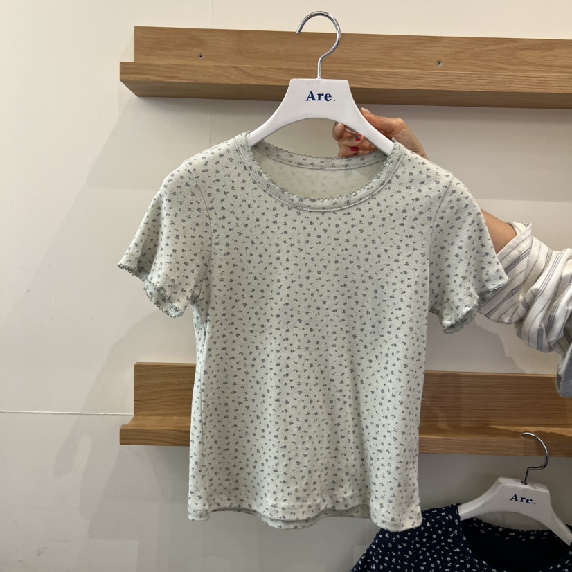 ARE韓國直郵㊣女裝新品真品職業推薦熱賣人氣時尚26春夏T恤春款ARE YOU/ARET恤圖色3