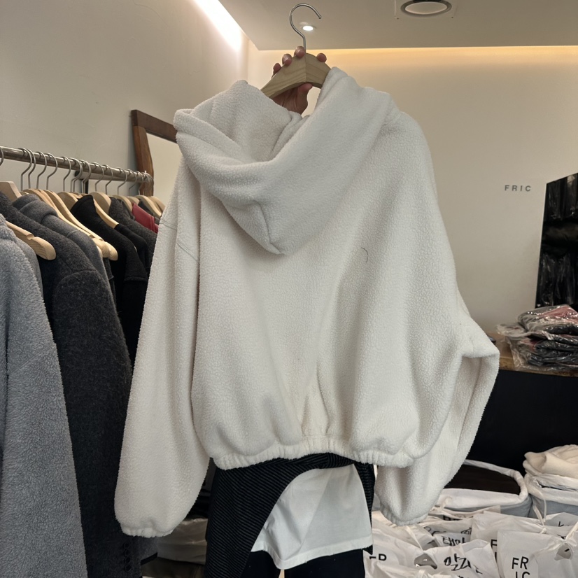 FRIC㊣東大門代購女士新款26春夏時尚推薦職業衛衣連帽衫絨FRIC衛衣