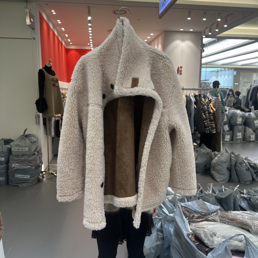 XPARTY韓國直郵㊣女士新款時尚職業熱賣26春夏休閑夾克兩面穿XPARTY夾克