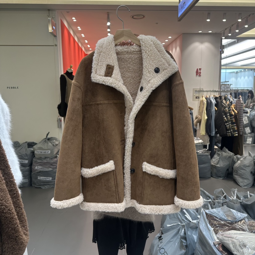 XPARTY韓國直郵㊣女士新款時尚職業熱賣26春夏休閑夾克兩面穿XPARTY夾克圖色1