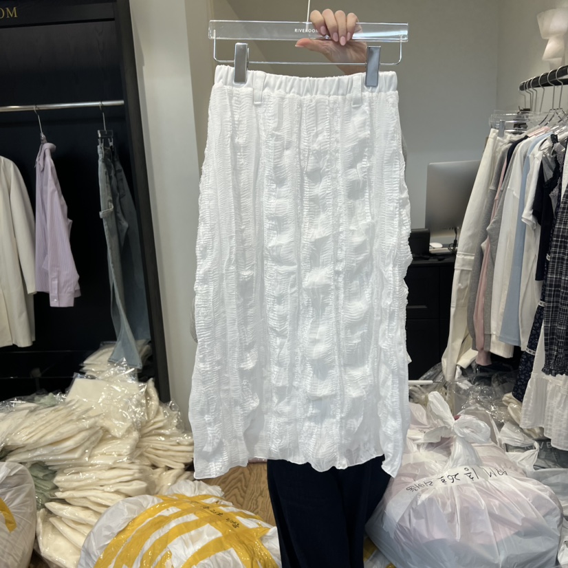 RIVEROOM東大門直郵㊣女士新品人氣熱賣推薦半身裙中短裙春款RIVEROOM半身裙/中短裙圖色1