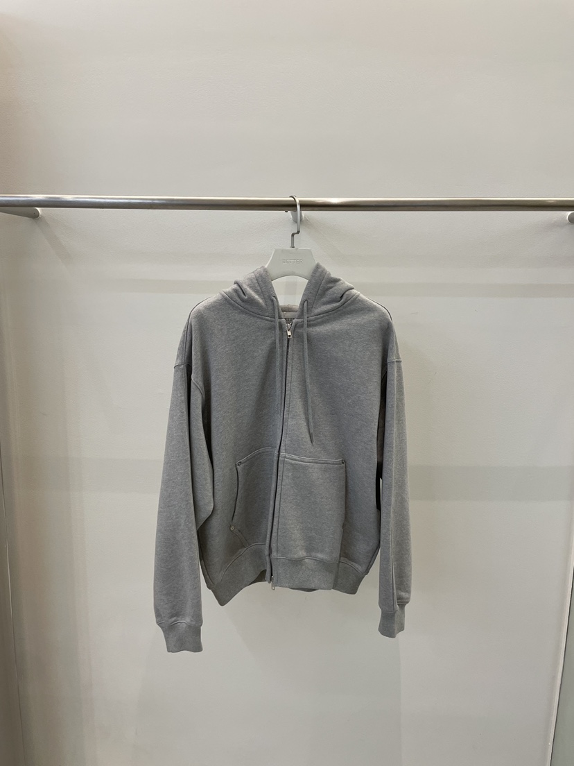 BETTER㊣東大門代購女裝新品熱賣休閑職業夾克連帽拉鏈衫春款BETTER夾克圖色1