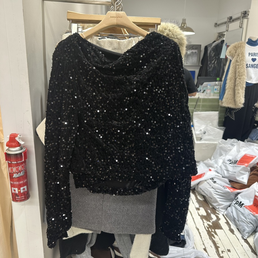 ABBEYLEE㊣東大門實拍女裝新款休閑推薦熱賣26春夏真品長袖T恤ABBEYLEE長袖T恤圖色2