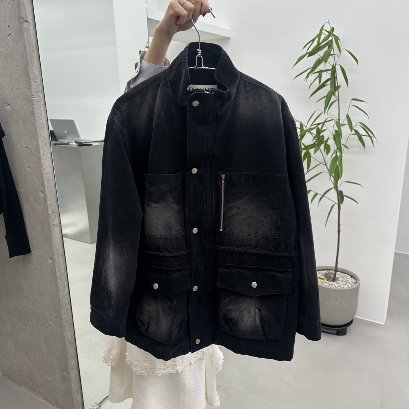 ENHANCE韓國直郵㊣女士新品職業人氣休閑時尚推薦熱賣夾克春款ENHANCE夾克圖色2