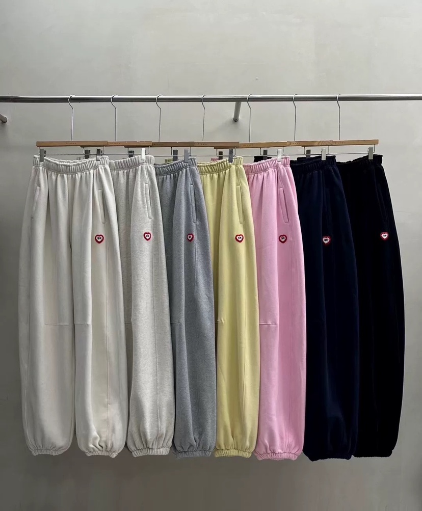 BREEZE韓國代購㊣女裝新款人氣26春夏真品熱賣推薦休閑褲加絨BREEZE休閑褲圖色2左二色