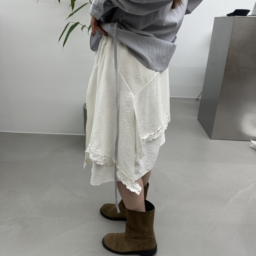 ENHANCE韓國代購㊣女士新款時尚推薦真品熱賣休閑職業長裙春款ENHANCE長裙