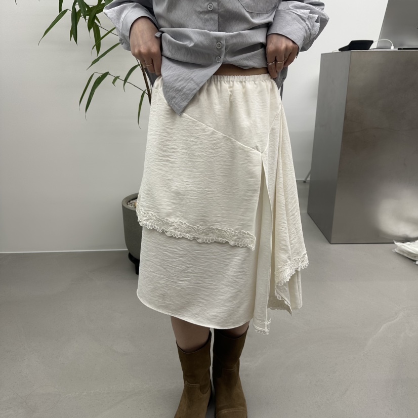 ENHANCE韓國代購㊣女士新款時尚推薦真品熱賣休閑職業長裙春款ENHANCE長裙圖色1