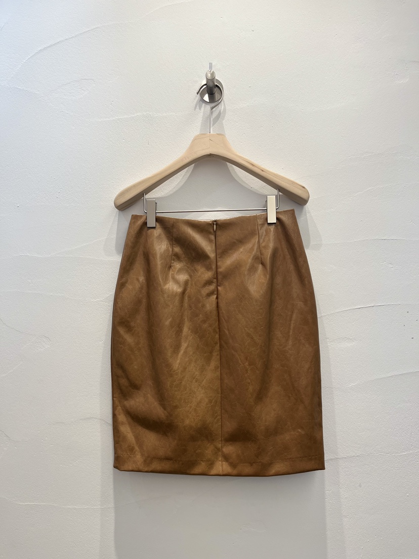 BROWN PAPER-S韓國直郵㊣女士新品時尚半身裙中短裙皮革春款BROWN PAPER-S半身裙/中短裙